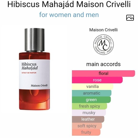 NIB MAISON CRIVELLI | Hibiscus Mahajád Perfume 50 Ml - Picture 5 of 6